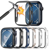 [6 Pack] Case for Apple Watch SE Series 6/5/4 44mm Screen Protector