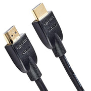 Amazon Basics HDMI Cable, 6ft, 4K@60Hz, High-Speed 4K HDMI 2.0 Cord with Ethernet, 18Gbps, 2160p, 48 bit, Compatible with TV/PS5/Xbox/Roku/Blu-ray, Black