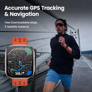 Amazfit Bip 6 Smart Watch, 1.97" AMOLED Display, GPS, iOS/Android | 46mm, 14-Day Battery, Bluetooth Call & Text, Water-Resistant, Free Maps, AI, Health & Sleep Tracker, 140+ Workout Modes