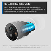 Tapo MagCam 2K+ Security Camera Wireless Outdoor, Battery Powered, C425 | 2026 Wirecutter Best Outdoor Security Camera&PCMag Editors' Choice, Subscription-Free Storage/Cloud, Person/Vehicle Detection