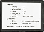 Kicker 46KISLOC2 K-Series Stereo Line-Output Converter w/Remote Turn-On Output