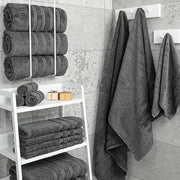 American Soft Linen 100% Cotton Luxury Turkish Towels, 4 PC Bath Towel Set | Soft Absorbent Quick Dry OEKO Tex Standard 100 Certificated Durable Machine Washable Premium Hotel Quality