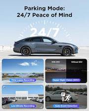 VIOFO A229 Plus Dash Cam Front and Rear, 2K Dual STARVIS 2 Sensors & HDR | 1440P+1440P Car Dash Camera, 5GHz Wi-Fi, Smart Voice Control, Ultra-Precise GPS, Built-in Supercapacitor, 24H Parking Modes