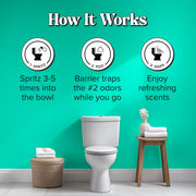 Poo-Pourri Before-You-Go Pocket Toilet Spray, Beach Bum, 1 Fl Oz | Travel Essentials On-The-Go Bathroom Odor Deodorizer with Essential Oils, Up to 50 Uses, TSA Approved, Coconut Orchid Scent