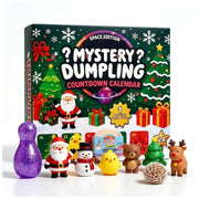 Christmas Dumpling Squishy Advent Calendar – 24 Surprise Toys