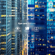 Philips 24 Inch Computer Monitor FHD 100Hz VA VESA Flicker-Free, 241V8LB | 1920×1080 LED Monitor, 4ms GtG, Adaptive Sync, HDMI 1.4, Tilt Adjust, Low Blue Light, 4yr Advance Replacement Warranty
