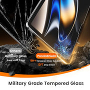 PandaShield 2 Pack for iPad 11th Gen A16/10th Gen 11/10.9" Screen Protector | 9H+ Tempered Glass,Easy-Install Tray,12FT Shatterproof,Apple Pencil Compatible,HD Clarity,Scratch Resistant,Bubble-Free