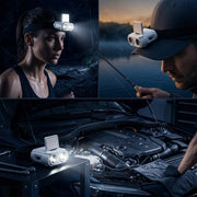Strong Light Sensor Cap Clip Headlight