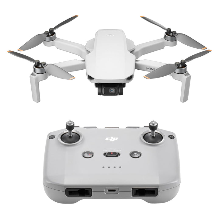 DJI Mini 4K, Drone With 4K UHD Camera, Under 249 g | 3-Axis Gimbal, 10km Video Transmission, Auto Return, Wind Resistance, 31-Min Flight Time, Intelligent Flight