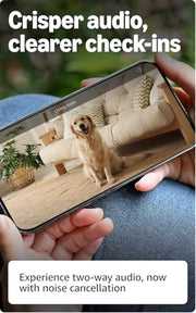 Blink Mini 2K+ (newest model) – Plug-in Home & Pet Indoor Security Camera with 2K video resolution, night vision, enhanced audio, motion detection – 1 camera (White)