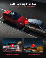 REDTIGER F7NP 4K Dash Cam Front Rear, STARVIS 2 Sensor, Free Card Included | 5.8GHz WiFi-20MB/s Download, WDR Night Vision, Wide Angle, G-sensor Incident Detection, 24H Parking Mode(Hardwire kit needed)