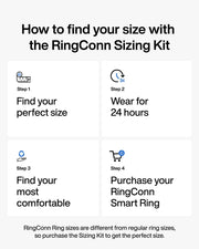 RingConn Gen 2 Air Sizing Kit - Size Before You Buy (Sizes 6-14) | Exclusive to RingConn Gen 2 Air | 9 Sizes Included for Accurate Fitting | Find Your Perfect Fit