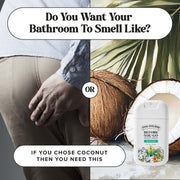 Poo-Pourri Before-You-Go Pocket Toilet Spray, Beach Bum, 1 Fl Oz | Travel Essentials On-The-Go Bathroom Odor Deodorizer with Essential Oils, Up to 50 Uses, TSA Approved, Coconut Orchid Scent