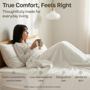 California Design Den Soft 100% Cotton Sateen Queen Bed Sheets Set, White | 400 Thread Count Backed by Good Housekeeping Seal, 16" Deep Pocket, All-Around Elastic, Durable, Easy Care