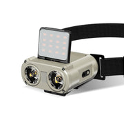 Strong Light Sensor Cap Clip Headlight