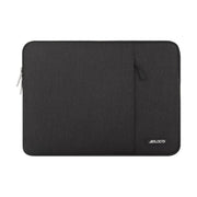MOSISO Laptop Case 13.3 inch, 13-13.3 inch Laptop Sleeve Bag with Pocket | Compatible with MacBook Air/Pro 13/Pro 14 M5 M4 M3 M2 M1, HP Dell ASUS Lenovo, Polyester Vertical Computer Bag, Black