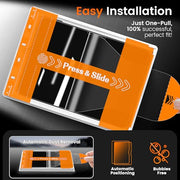 PandaShield 2 Pack for iPad 11th Gen A16/10th Gen 11/10.9" Screen Protector | 9H+ Tempered Glass,Easy-Install Tray,12FT Shatterproof,Apple Pencil Compatible,HD Clarity,Scratch Resistant,Bubble-Free