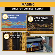 Humminbird XPLORE Series GPS Fish Finder MEGA Side Imaging+ & HD Touchscreen Display