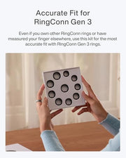 RingConn Gen 3 Sizing Kit - Size Before You Buy (Sizes 6-15) | Exclusive to RingConn Gen 3 | 10 Sizes Included for Accurate Fitting | Find Your Perfect Fit