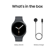 Samsung Galaxy Watch 8 40mm Bluetooth Smartwatch, Cushion Design, Quick Button, Sleep Coaching, Now Bar, Running Coach, Energy Score, Graphite [US Version, Amazon Exclusive 2Yr Warranty]