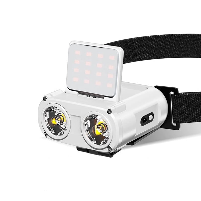 Strong Light Sensor Cap Clip Headlight