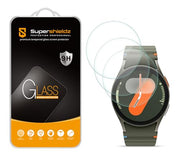 Supershieldz (3 Pack) Designed for Samsung Galaxy Watch 7, 6, 5, 4 (40mm) / Watch FE (40mm) Tempered Glass Screen Protector, Anti Scratch, Bubble Free