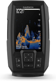 Garmin STRIKER Vivid 4cv, Easy-to-Use 4-inch Color Fishfinder and Sonar Transducer, Vivid Scanning Sonar Color Palettes