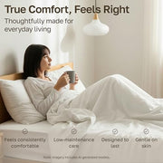 California Design Den Soft 100% Cotton Sateen Queen Bed Sheets Set, White | 400 Thread Count Backed by Good Housekeeping Seal, 16" Deep Pocket, All-Around Elastic, Durable, Easy Care