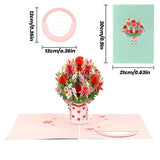 3D Cherry Blossom Flower Bouquet