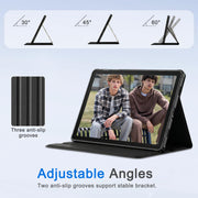 CoBak Case for Samsung Galaxy Tab A11+ Plus 11" 2025,Black | Multi-Viewing Angles, All New PU Leather Folio Stand Cover with Auto Sleep Wake Feature for Samsung Galaxy Tab A11+ Tablet