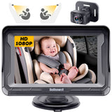 DoHonest Baby Car Camera HD 1080P: Rear Facing Car Baby Monitor Clear Image | Crystal Night Vision, Adjustable View Angle, Easy Setup, Anti-Glare Display, Safety for Kids & Infants