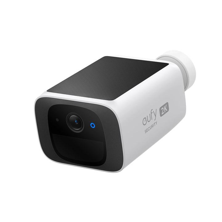 eufy Security SoloCam S220, Solar Security Camera, Wireless Camera Outdoor | 2K Resolution, Continuous Power, Built-in 8GB, No Subscription, HomeBase 3 Compatible, for Outdoor Surveillance