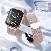 Original Stainless Steel Mesh Loop Compatible with Apple Watch Bands Women | Men 38mm 40mm 41mm 42mm 44mm 45mm 46mm 49mm, Magnetic Clasp for iWatch Bands Series 12 11 10 9 8 7 6 5 4 Ultra SE 3 2 1