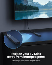 Silkland 8K HDMI Extension Cable 3.3FT HDMI Extender 2.1, 8K@60Hz 4K@120Hz
