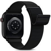 Nylon Loop Sport Band Compatible with Apple Watch Bands 44mm 45mm 46mm 49mm 42mm for Women Men, iWatch Wrist Straps for Ultra 4 3 2, Se, Series 12 11 10 9 8 7, Breathable, Soft Band Ideal for Outdoor