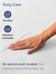 CGK Extra Deep Queen Single Fitted Sheet Only - White | Easily Fits 18 inch to 24 inch Mattress, Soft, Wrinkle Free, Breathable & Comfy, Extra Deep Pockets Hotel Luxury Fitted Sheet