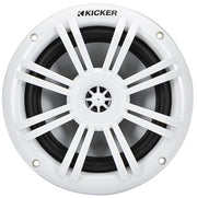 KICKER 51KM604WL KM 6.5" 4Ω LED Marine Coaxial Speakers - Pair