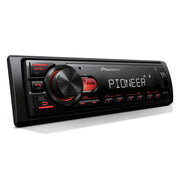 Pioneer MVH-S110BT 1-Din Digital Media Car Stereo with Bluetooth | Digital Media Receiver, USB Input, 50W x 4 Output, AM/FM Radio, iPhone & Android Compatible, Front & SW RCA Output