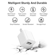 Fast Charger for Apple Watch Charger, 3.3FT USB A iWatch Charger, White | Fast Charging Magnetic Wall Plug/Charger Block Portable Travel Essentials Series 11/10/9/8/7/6/5/4/3/2/1/SE/SE2/SE3