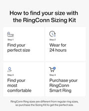 RingConn Gen 2 Air Sizing Kit - Size Before You Buy (Sizes 6-14) | Exclusive to RingConn Gen 2 Air | 9 Sizes Included for Accurate Fitting | Find Your Perfect Fit