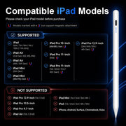HATOKU Stylus Pen for Apple iPad 2018-2026 Magnetic for Note-Taking Drawing | 15Min Fast Charge iPad Pencil with High Precision, Tilt Sensitivity, Palm Rejection on iPad 6-11/Air/Pro/Mini, No Pairing