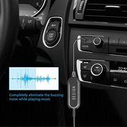 BESIGN Ground Loop Noise Isolator for Car Audio/Home Stereo System with 3.5mm Audio Cable