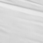 Comfort Spaces 100% Cotton Percale Sheets Twin Sheet Set 3 Pcs, White | Crisp, Cool & Breathable Bed Sheets, 12" Deep Pocket Fits Up to 14" Mattress, Lightweight, All Season Cozy, with Pillow Case