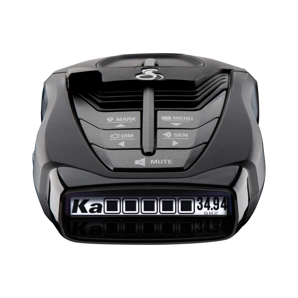 Cobra RAD 480i Laser Radar Detector, Long Range Detection, Bluetooth, Black | Apple CarPlay and Android Auto Compatible, LaserEye Front and Rear Detection, Digital Signal Processing
