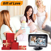 DoHonest Baby Car Camera HD 1080P: Rear Facing Car Baby Monitor Clear Image | Crystal Night Vision, Adjustable View Angle, Easy Setup, Anti-Glare Display, Safety for Kids & Infants