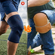 PU Synthetic Leather Sports Knee Pads