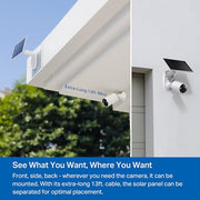 Tapo SolarCam C402 KIT 1080p Outdoor Wireless Security Camera | Battery Power with Solar, Person Detection, Subscription-Free Local Storage or Optional Cloud, Works with Alexa & Google Home