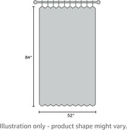 MIULEE 100% Blackout Linen Curtains for Bedroom 52x84 Inches Natural Beige | Room Darkening, Light Blocking, Thermal Insulated, Grommet Top, Linen Textured, Window Curtains for Living Room, 2 Panels