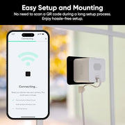 WYZE Window Camera, WiFi Indoor Security Cam, Anti-Glare Color Night Vision