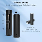 Replacement Remote for Fire Smart TV, with Voice Control | for Insignia/Toshiba/TCL/Hisense Fire Smart TV, Simple Setup, 1-Year Warranty - Not for Roku OS